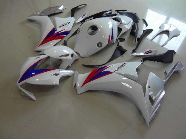 Blanco Rojo Azul HRC Carenado Moto CBR 1000 RR 12-16 Blanco Rojo Azul HRC Carenado Moto CBR 1000 RR 12-16