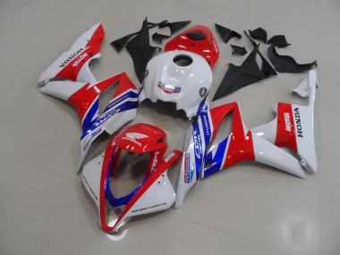 Blanco Rojo Azul Motul Carenado Moto CBR 600 RR 07-08