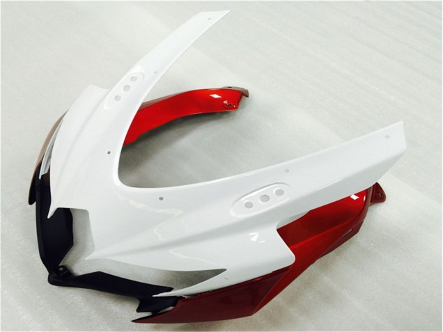 Blanco Rojo Negro Carenado Moto GSXR 600 / 750 K8 08-10 Blanco Rojo Negro Carenado Moto GSXR 600 / 750 K8 08-10