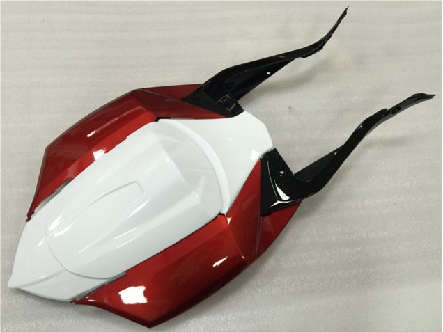 Blanco Rojo Negro Carenado Moto GSXR 600 / 750 K8 08-10 Blanco Rojo Negro Carenado Moto GSXR 600 / 750 K8 08-10