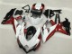 Blanco Rojo Negro Carenado Moto GSXR 600 / 750 K8 08-10 Blanco Rojo Negro Carenado Moto GSXR 600 / 750 K8 08-10