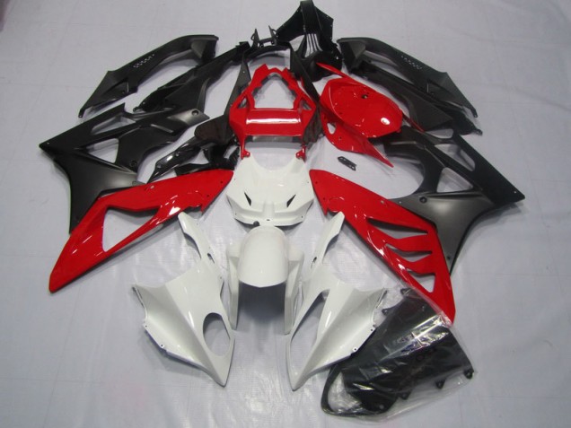 Blanco Rojo Negro Carenado Moto S1000RR 09-14