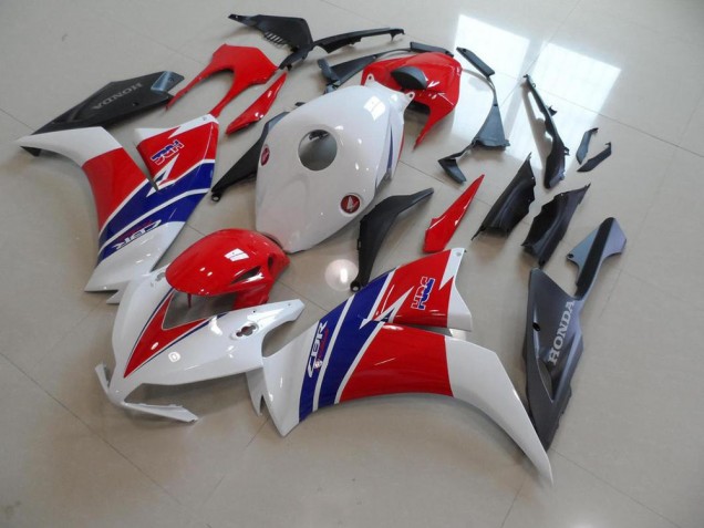 Blanco Rojo Negro Mate TT Legend Carenado Moto CBR 1000 RR 12-16 Blanco Rojo Negro Mate TT Legend Carenado Moto CBR 1000 RR 12-16