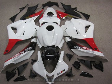 Blanco Rojo Negro Mugen Carenado Moto CBR 600 RR 09-12