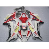 Blanco Rojo Silkolene Carenado Moto ZX10R 11-15