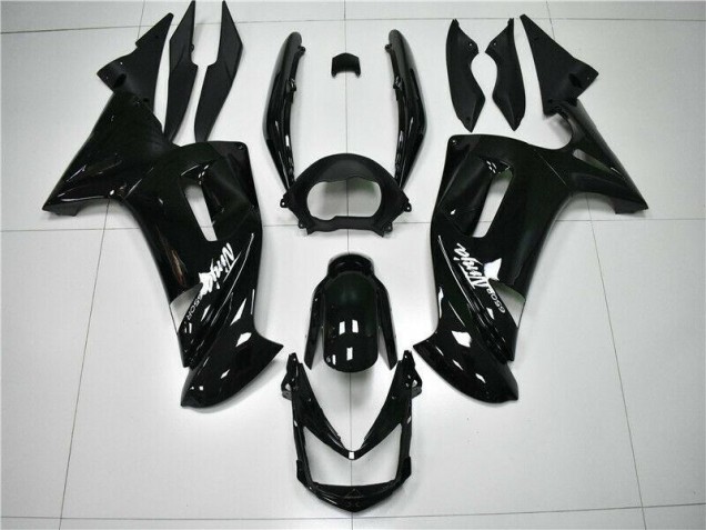 Brillante Negro Carenado Moto EX650 06-08 Brillante Negro Carenado Moto EX650 06-08