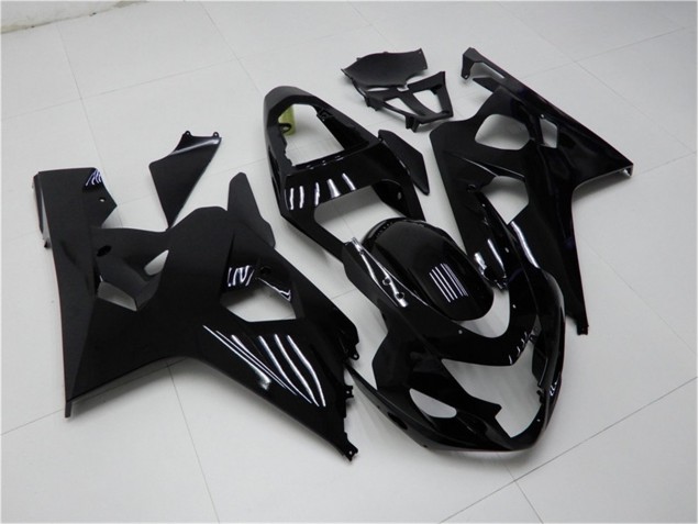Brillante Negro Carenado Moto GSXR 600 / 750 K4 04-05 Brillante Negro Carenado Moto GSXR 600 / 750 K4 04-05