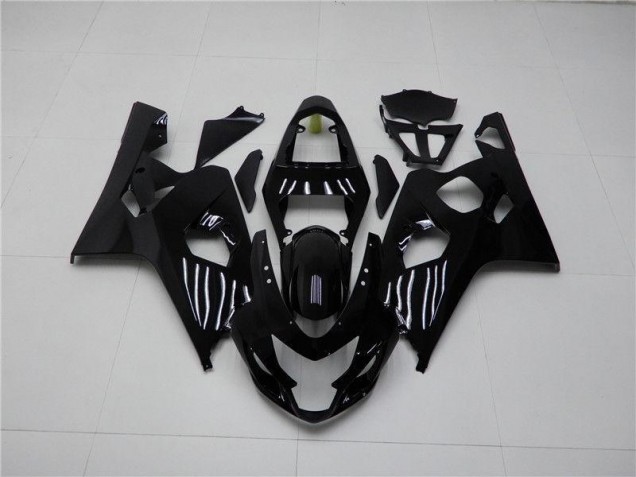 Brillante Negro Carenado Moto GSXR 600 / 750 K4 04-05 Brillante Negro Carenado Moto GSXR 600 / 750 K4 04-05