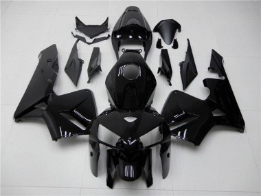 Brillante Negro Inyección Kits Carenado Moto CBR 600 RR 05-06