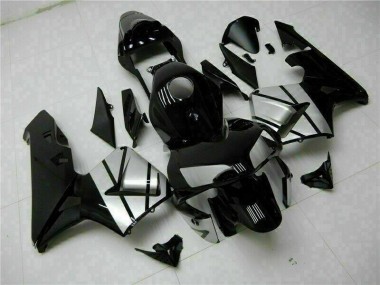 Brillante Negro Kits Completo Carenado Moto ABS CBR 600 RR 03-04