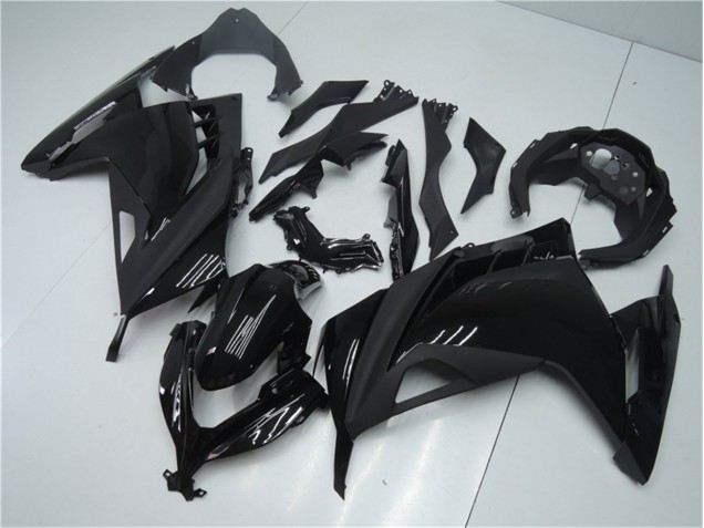 Brillante Negro Mate Carenado Moto EX300 13-16