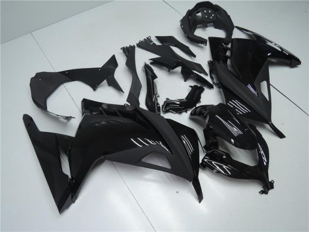 Brillante Negro Mate Carenado Moto EX300 13-16