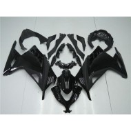 Brillante Negro Mate Carenado Moto EX300 13-16