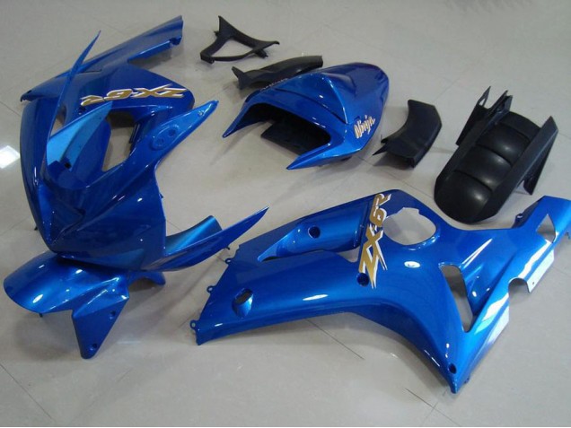 Claro Azul Carenado Moto ZX6R 03-04