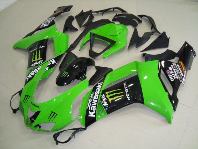 Monster Verde Carenado Moto ZX6R 07-08 Monster Verde Carenado Moto ZX6R 07-08