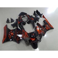 Naranja Corona Kits Completo Carenado Moto ABS CBR 900 RR 919 98-99