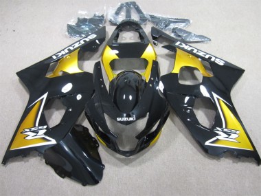 Negro Amarillo Carenado Moto GSXR 600 K4 04-05