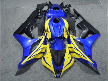 Negro Azul Amarillo Carenado Moto CBR 600 RR 07-08