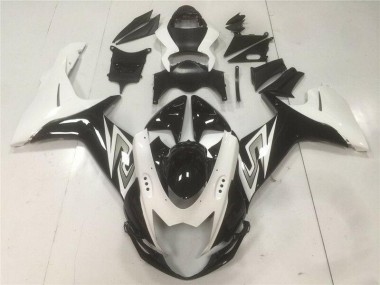 Negro Blanco ABS Moto Plástico GSXR 600 / 750 K11 11-21