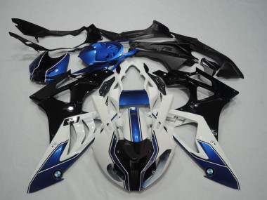 Negro Blanco Azul Carenado Moto S1000RR 09-14