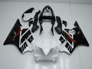 Negro Blanco Carenado Moto CBR 600 F4i 01-03