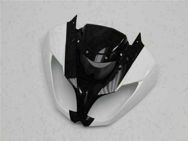 Negro Blanco Carenado Moto ZX6R 09-12 Negro Blanco Carenado Moto ZX6R 09-12