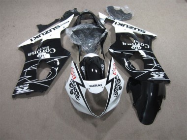 Negro Blanco Corona Extra Motul Carenado Moto GSXR 1000 K3 03-04