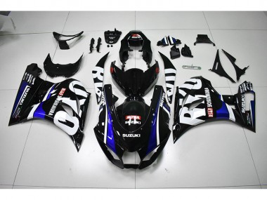 Negro Blanco Motul Carenado Moto GSXR 1000 17-23