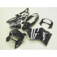 Negro Blanco Raya Carenado Moto VFR 800 98-01