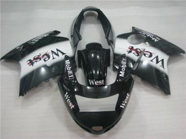 Negro Blanco West Carenado Moto CBR 1100 XX 96-07