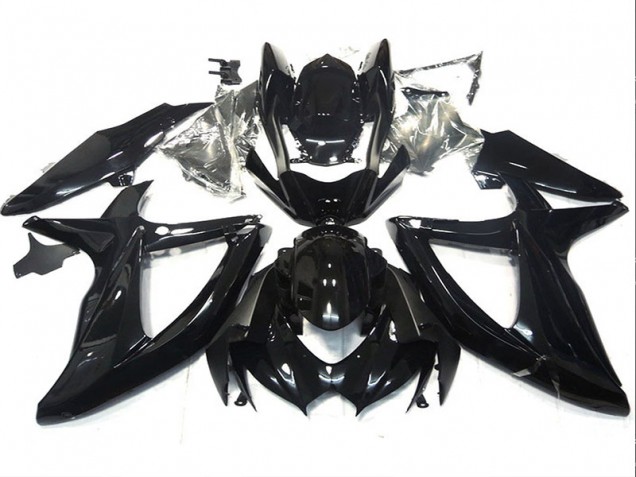 Negro Carenado Moto GSXR 750 K8 08-10 Negro Carenado Moto GSXR 750 K8 08-10