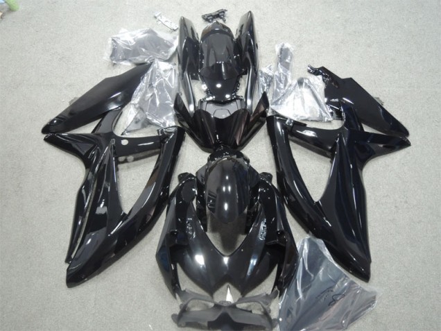 Negro Carenado & Plástico Moto GSXR 600 K8 08-10 Negro Carenado & Plástico Moto GSXR 600 K8 08-10