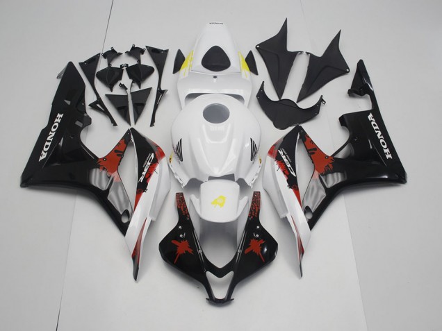 Negro Edición limitada Carenado Moto CBR 600 RR 07-08
