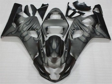 Negro Gris Carenado Moto GSXR 600 / 750 K4 04-05