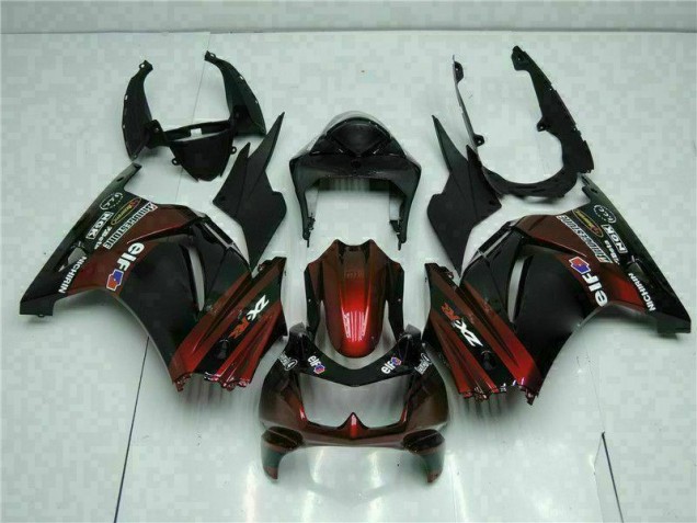 Negro Kits ABS Carenado Motocicleta EX250 08-12 Negro Kits ABS Carenado Motocicleta EX250 08-12