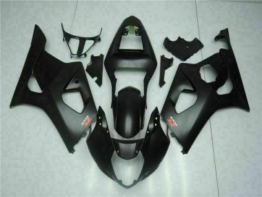 Negro Kits Completo Carenado Moto ABS GSXR 1000 K3 03-04