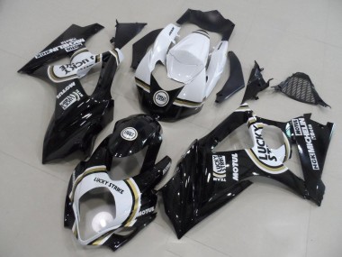 Negro Lucky Strike Carenado Moto GSXR 1000 K7 07-08
