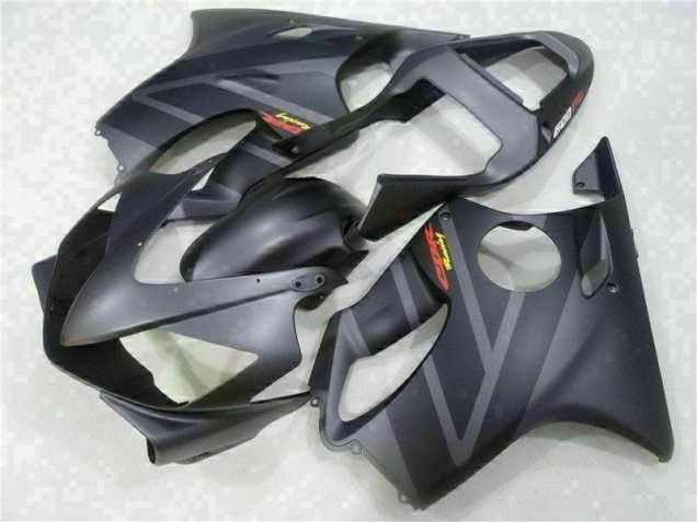 Negro Mate ABS Moto Plástica CBR 600 F4i 01-03 Negro Mate ABS Moto Plástica CBR 600 F4i 01-03