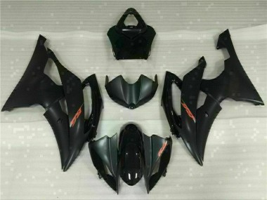 Negro Moto Plástico R6 08-16