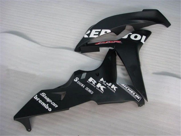 Negro Repsol Carenado Moto CBR 600 RR 07-08 Negro Repsol Carenado Moto CBR 600 RR 07-08