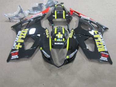 Negro Rizla Carenado Moto GSXR 1000 K3 03-04