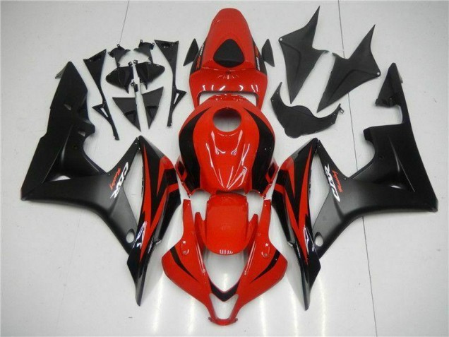 Negro Rojo ABS Kits Carenado Moto CBR 600 RR 07-08 Negro Rojo ABS Kits Carenado Moto CBR 600 RR 07-08