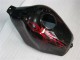Negro Rojo Llama ABS Moto Plástico CBR 600 F3 95-98
