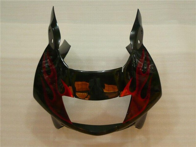 Negro Rojo Llama Carrocería Motocicletas CBR 600 F3 95-98 Negro Rojo Llama Carrocería Motocicletas CBR 600 F3 95-98