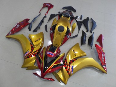 Oro & Oscuro Rojo Carenado Moto CBR 1000 RR 12-16
