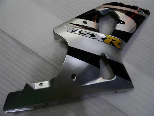 Plata Negro Carenado Moto GSXR 1000 K1 00-02 Plata Negro Carenado Moto GSXR 1000 K1 00-02