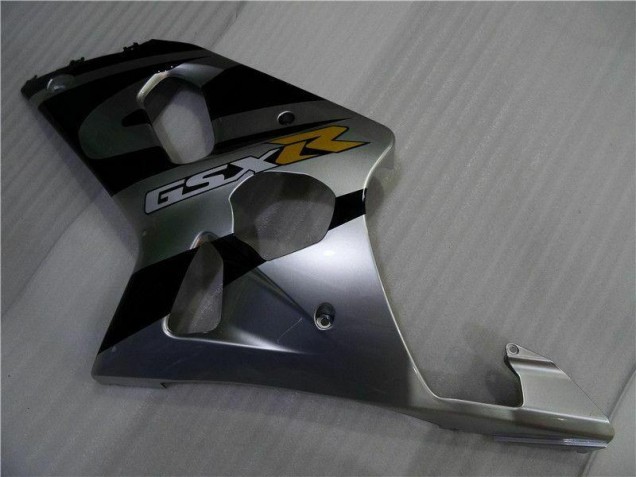 Plata Negro Carenado Moto GSXR 1000 K1 00-02 Plata Negro Carenado Moto GSXR 1000 K1 00-02