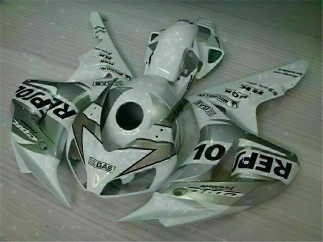 Plata Repsol Kit ABS Carenado Motocicleta CBR 1000 RR 04-05 Plata Repsol Kit ABS Carenado Motocicleta CBR 1000 RR 04-05
