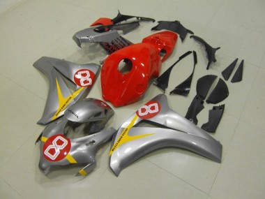 Plata Rojo 8 Carenado Moto CBR 1000 RR 08-11