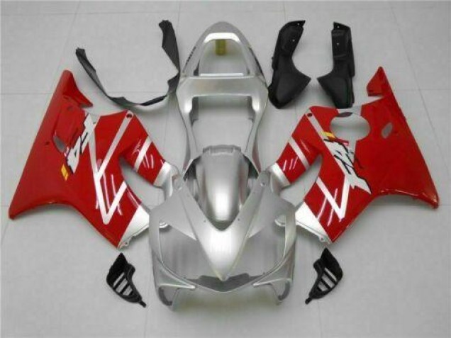 Plata Rojo Carenado Moto CBR 600 F4i 01-03 Plata Rojo Carenado Moto CBR 600 F4i 01-03